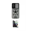 ieg™ Galaxy M52 5G Kılıf Ahenk Klasik - Şeffaf Temperli Cam Ekran Koruyucu