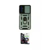 ieg™ Galaxy M52 5G Kılıf Ahenk Klasik - Şeffaf Temperli Cam Ekran Koruyucu