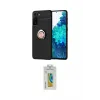 ieg™ Galaxy S21 Plus Kılıf Yankı Form Prime - Şeffaf Polymer Nano Ekran Koruyucu