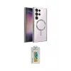 ieg™ Galaxy S22 Ultra Kılıf Nova Işık Özel Seri - Şeffaf Polymer Nano Ekran Koruyucu