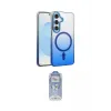 ieg™ Galaxy S23 FE Kılıf Ahenk Doku Özel Seri - Siyah Joko Magic 5D Cam