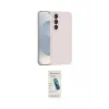 ieg™ Galaxy S23 FE Kılıf Yankı Form Serisi - Şeffaf Pasifik Cam Ekran Koruyucu