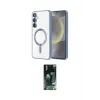ieg™ Galaxy S23 Kılıf Nova Işık Özel Seri - Şeffaf 360 Full Body Arka Koruyucu