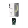 ieg™ Galaxy S23 Kılıf Nova Işık Özel Seri - Şeffaf 360 Full Body Arka Koruyucu