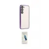 ieg™ Galaxy S23 Kılıf Vadi Minimal - Şeffaf Pasifik Cam Ekran Koruyucu