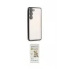 ieg™ Galaxy S23 Plus Kılıf Vadi Minimal - Siyah Mat Seramik Nano Ekran Koruyucu