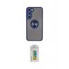 ieg™ Galaxy S23 Plus Kılıf Yörünge Çizgi - Şeffaf Polymer Nano Ekran Koruyucu
