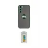 ieg™ Galaxy S23 Plus Kılıf Yörünge Çizgi - Şeffaf Polymer Nano Ekran Koruyucu