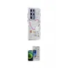 ieg™ Galaxy S23 Ultra Kılıf Ahenk Modern Serisi - Siyah Durable Full Glue Curved Cam
