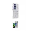 ieg™ Galaxy S23 Ultra Kılıf Ahenk Modern Serisi - Siyah Durable Full Glue Curved Cam