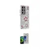 ieg™ Galaxy S23 Ultra Kılıf Ahenk Modern Serisi - Siyah Durable Full Glue Curved Cam