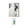 ieg™ Galaxy S23 Ultra Kılıf Nova Asil Prime - Şeffaf Polymer Nano Ekran Koruyucu