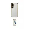 ieg™ Galaxy S24 FE Kılıf Vadi Minimal - Şeffaf Pasifik Cam Ekran Koruyucu