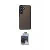 ieg™ Galaxy S24 Kılıf Ahenk Çizgi Serisi - Siyah Vanessa Magic Cam