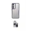 ieg™ Galaxy S24 Kılıf Akış Çizgi Koleksiyonu - Siyah Vanessa Magic Hayalet Cam