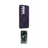ieg™ Galaxy S24 Kılıf Akış Form - Siyah 360 Mat Full Body Arka Koruyucu