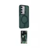 ieg™ Galaxy S24 Kılıf Akış Form - Siyah 360 Mat Full Body Arka Koruyucu
