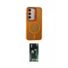 ieg™ Galaxy S24 Kılıf Akış Form - Siyah 360 Mat Full Body Arka Koruyucu