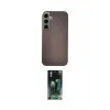 ieg™ Galaxy S24 Kılıf Eksen Prime - Siyah 360 Mat Full Body Arka Koruyucu