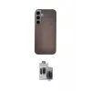 ieg™ Galaxy S24 Kılıf Eksen Prime - Siyah Vanessa Magic Hayalet Cam