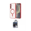 ieg™ Galaxy S24 Kılıf Nova Işık Özel Seri - Siyah Vanessa Magic Cam