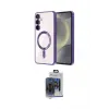 ieg™ Galaxy S24 Kılıf Nova Işık Özel Seri - Siyah Vanessa Magic Cam