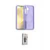 ieg™ Galaxy S24 Kılıf Siluet Minimal Prime - Siyah Bilvis 3D Cam Ekran Koruyucu