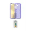 ieg™ Galaxy S24 Kılıf Siluet Minimal Prime - Siyah Polymer Nano Ekran Koruyucu