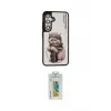 ieg™ Galaxy S24 Kılıf Siluet Modern Özel Seri - Siyah Polymer Nano Ekran Koruyucu