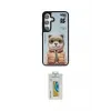 ieg™ Galaxy S24 Kılıf Siluet Modern Özel Seri - Siyah Polymer Nano Ekran Koruyucu