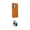 ieg™ Galaxy S24 Plus Kılıf Akış Form - Siyah Vanessa Magic Hayalet Cam