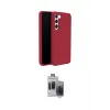 ieg™ Galaxy S24 Plus Kılıf Kozmos Yansıma Özel Seri - Siyah Vanessa Magic Hayalet Cam