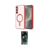 ieg™ Galaxy S24 Plus Kılıf Nova Işık Özel Seri - Şeffaf 360 Full Body Arka Koruyucu