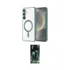 ieg™ Galaxy S24 Plus Kılıf Nova Işık Özel Seri - Şeffaf 360 Full Body Arka Koruyucu