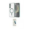 ieg™ Galaxy S24 Plus Kılıf Nova Işık Özel Seri - Şeffaf Pasifik Cam Ekran Koruyucu