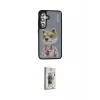 ieg™ Galaxy S24 Plus Kılıf Siluet Modern Özel Seri - Siyah Bilvis 3D Cam Ekran Koruyucu