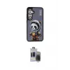 ieg™ Galaxy S24 Plus Kılıf Siluet Modern Özel Seri - Siyah Vanessa Magic Hayalet Cam