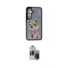 ieg™ Galaxy S24 Plus Kılıf Siluet Modern Özel Seri - Siyah Vanessa Magic Hayalet Cam