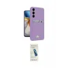 ieg™ Galaxy S24 Plus Kılıf Vadi Çizgi Prime - Şeffaf Pasifik Cam Ekran Koruyucu