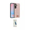 ieg™ Galaxy S24 Plus Kılıf Vadi Klasik Serisi - Şeffaf Pasifik Cam Ekran Koruyucu
