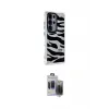 ieg™ Galaxy S24 Ultra Kılıf Ahenk Modern Serisi - Siyah Vanessa Magic Hayalet Cam