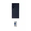 ieg™ Galaxy S24 Ultra Kılıf Ahenk Serisi - Siyah Durable Full Glue Curved Cam