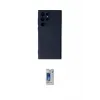 ieg™ Galaxy S24 Ultra Kılıf Ahenk Serisi - Siyah Durable Full Glue Curved Hayalet Cam