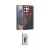 ieg™ Galaxy S24 Ultra Kılıf Doruk Serisi - Siyah Bilvis 3D Cam Ekran Koruyucu