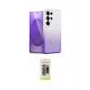 ieg™ Galaxy S24 Ultra Kılıf Eksen Minimal Özel Seri - Siyah Joko Magic 5D Hayalet Cam