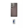 ieg™ Galaxy S24 Ultra Kılıf Eksen Prime - Siyah Durable Full Glue Curved Cam