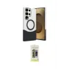 ieg™ Galaxy S24 Ultra Kılıf Kozmos Form Özel Seri - Siyah Joko Magic 5D Hayalet Cam