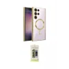 ieg™ Galaxy S24 Ultra Kılıf Nova Işık Özel Seri - Siyah Joko Magic 5D Hayalet Cam