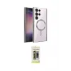 ieg™ Galaxy S24 Ultra Kılıf Nova Işık Özel Seri - Siyah Joko Magic 5D Hayalet Cam