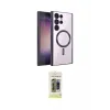 ieg™ Galaxy S24 Ultra Kılıf Nova Işık Özel Seri - Siyah Joko Magic 5D Hayalet Cam